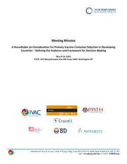 Roundtable Meeting Minutes