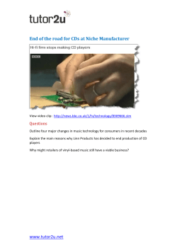 Download video case study worksheet