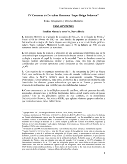 Cas hipot&egrave;tic 2016