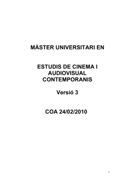 Pla d'Estudis