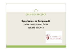 Grupos de investigaci n