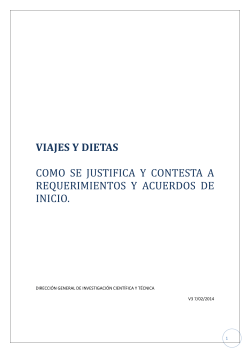 Com es justifiquen viatges i dietes