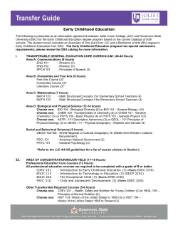 Early Childhood Education