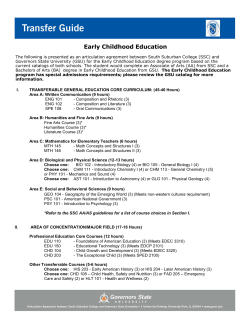 Early Childhood Education