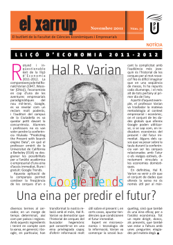 El Xarrup n m. 51 (Novembre del 2011)