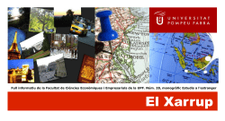 El Xarrup, n m. 28 (monogr fic Estudis a l'estranger)