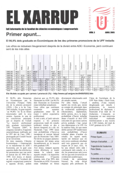 El Xarrup n m. 3 (abril 2005)
