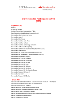 Am rica Llatina participants en el Programa