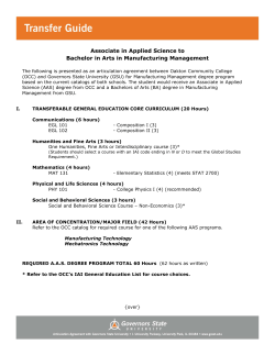 Manufacturing Management