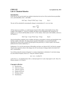 04 Kinetics 1