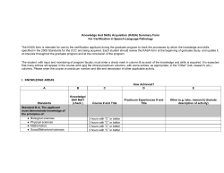 Template for KASA New Numbers