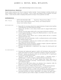 Munz resume revised