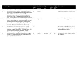 Academic Regulaions Workbook with Filter
