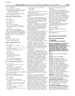 Notice of Availability of the Record of Decision and Approved Resource Management Plan Amendments for the Great Basin Region Greater Sage Grouse Sub-Regions of Idaho and Southwestern Montana; Nevada and Northeastern California; Oregon; and Utah