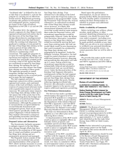 Notice Seeking Public Interest for Solar Energy Development on Public Lands in the Dry Lake Solar Energy Zone in Clark County, NV