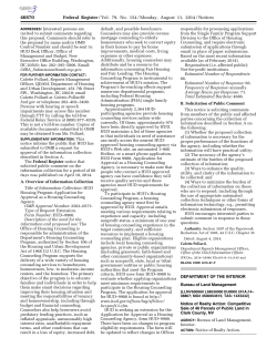 Notice of Realty Action: Competitive Sale of 40 Parcels of Public Land in Clark County, NV