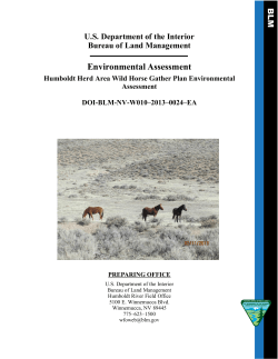 Click here to directly access a PDF copy of the Environmental Assessment