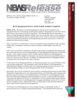 News Release - Kim Family Management Review Completed
