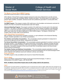 2015 MSW Fact Sheet