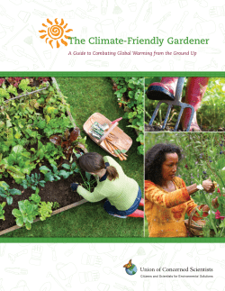 The Climate-Friendly Gardener: A Guide to Combating Global Warming from the Ground Up