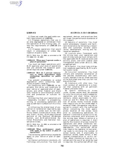BLM Reclamation Regulations (3809.420)
