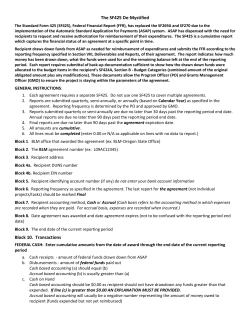 Demystifying the SF-425 Federal Financial Report (FFR)