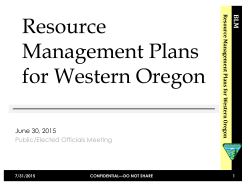 Elected Officials Meeting Presentation