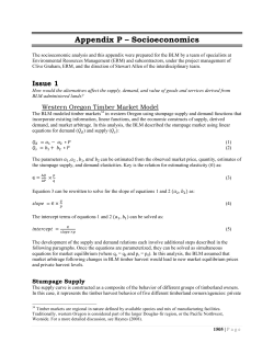 Appendix P - Socioeconomics