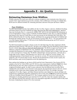 Appendix E - Air Quality