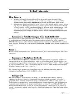 Chapter 3 - AE&EC - Tribal Interests, Visual Resource Management
