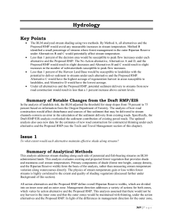 Chapter 3 - AE&EC - Forest Management, Hydrology