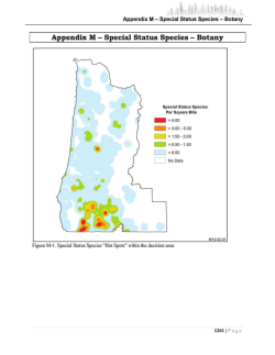 Appendix M - Special Status Species - Botany