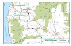 Pacific Connector Gas Pipeline (PCGP)Overview Map