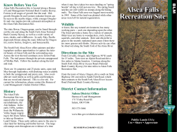 Alsea River Recreation Site