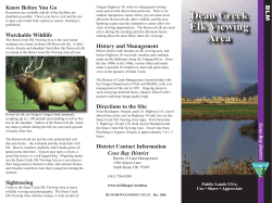 Dean Creek Elk Viewing Area