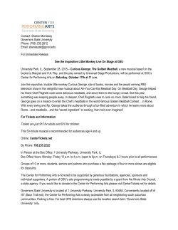 Press Release - Curious George