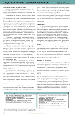 Longitudinal patterns - economic
