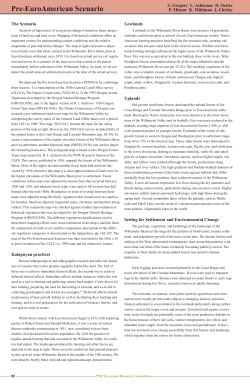 Pre-Euro-American settlement scenario
