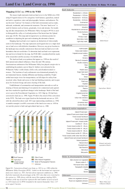 Land Use / Land Cover ca. 1990