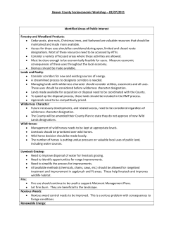Beaver County Economic Workshop (Notes)