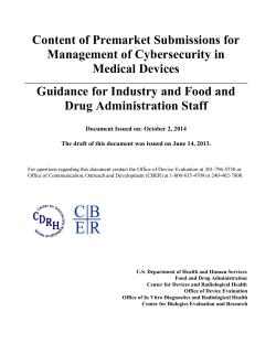 http://www.fda.gov/downloads/Medical.../UCM356190.pdf