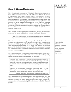 Chapter 2: A Decade of Transformation