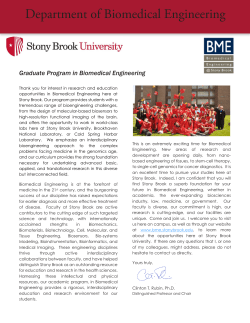 BME Graduate Brochure