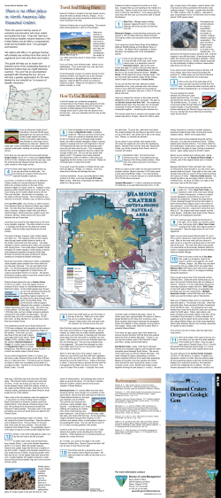 View Diamond Craters Tour Brochure Brochure