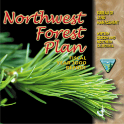 2000 Northwest Forest Plan Accomplishment Report