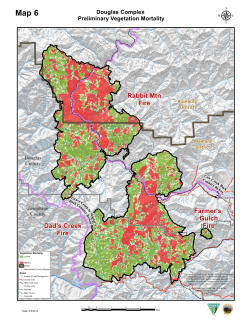 Douglas Complex Preliminary Vegetation Mortality