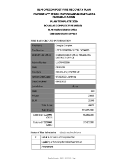 Revised Douglas Complex full plan