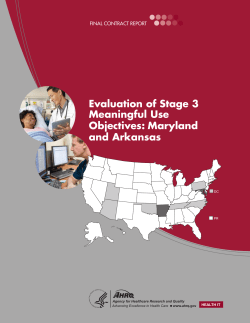 http://healthit.ahrq.gov/sites/default/files/docs/citation/evaluation-stage-3-meaningful-use-md-ar-final-report.pdf