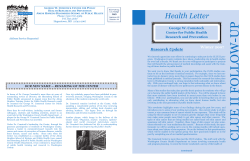 2007 Health Letter