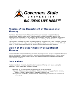 MOT Mission, Vision and Values Statement